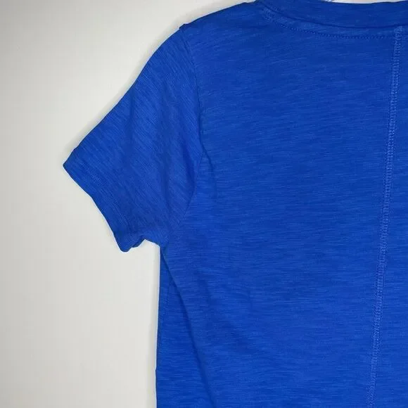 J.CREW Girlfriend Tee Women XS Blue T-Shirt NEW 100% Cotton AJ089 - Picture 8 of 14